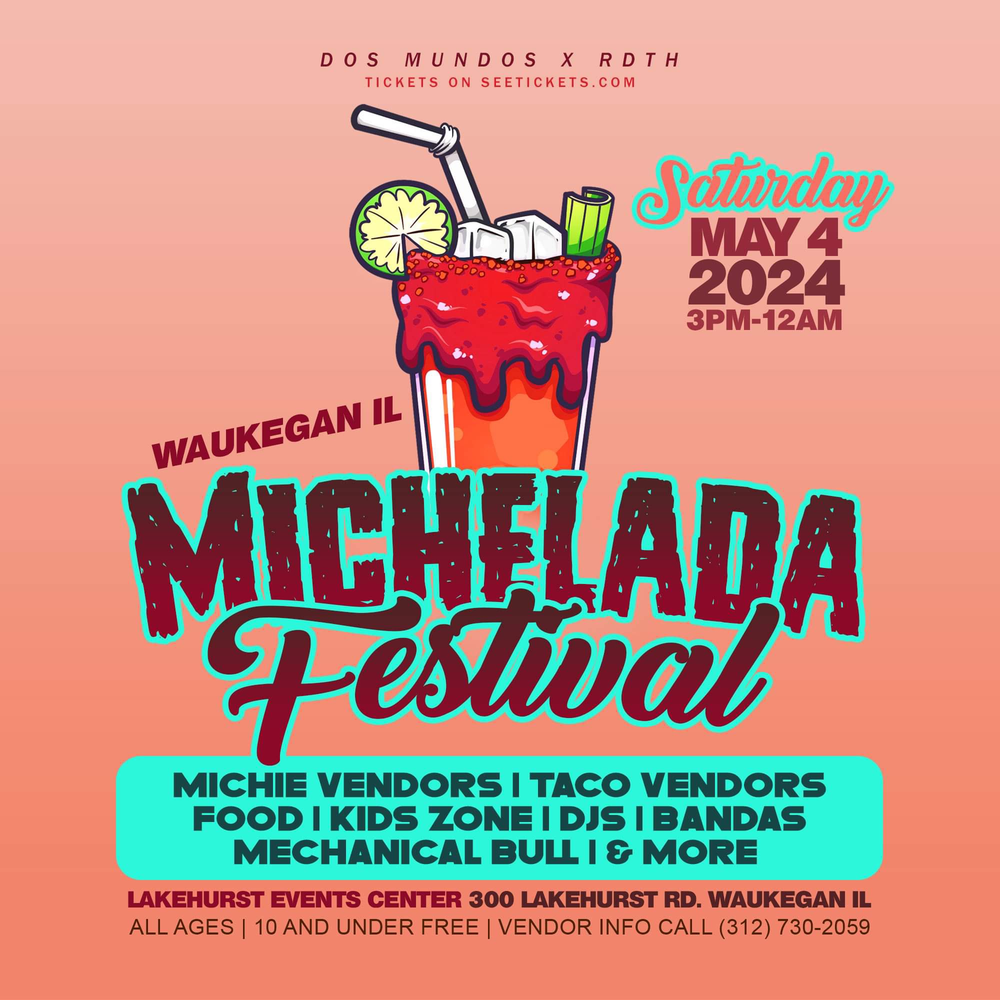 Buy tickets to Michelada Fest (Waukegan IL) Lakehurst Event in Waukegan