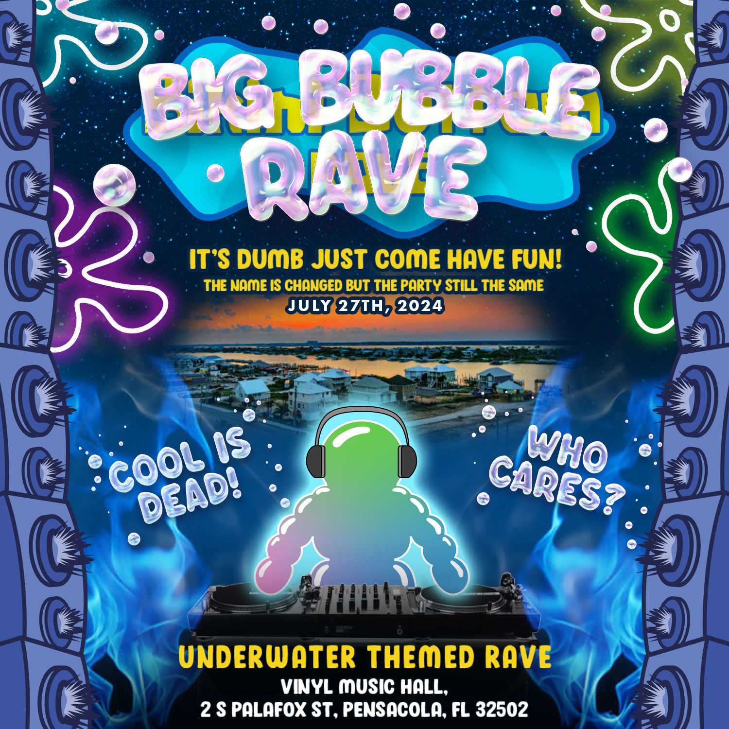 Buy tickets to BIG BUBBLE RAVE in Pensacola on July 27, 2024