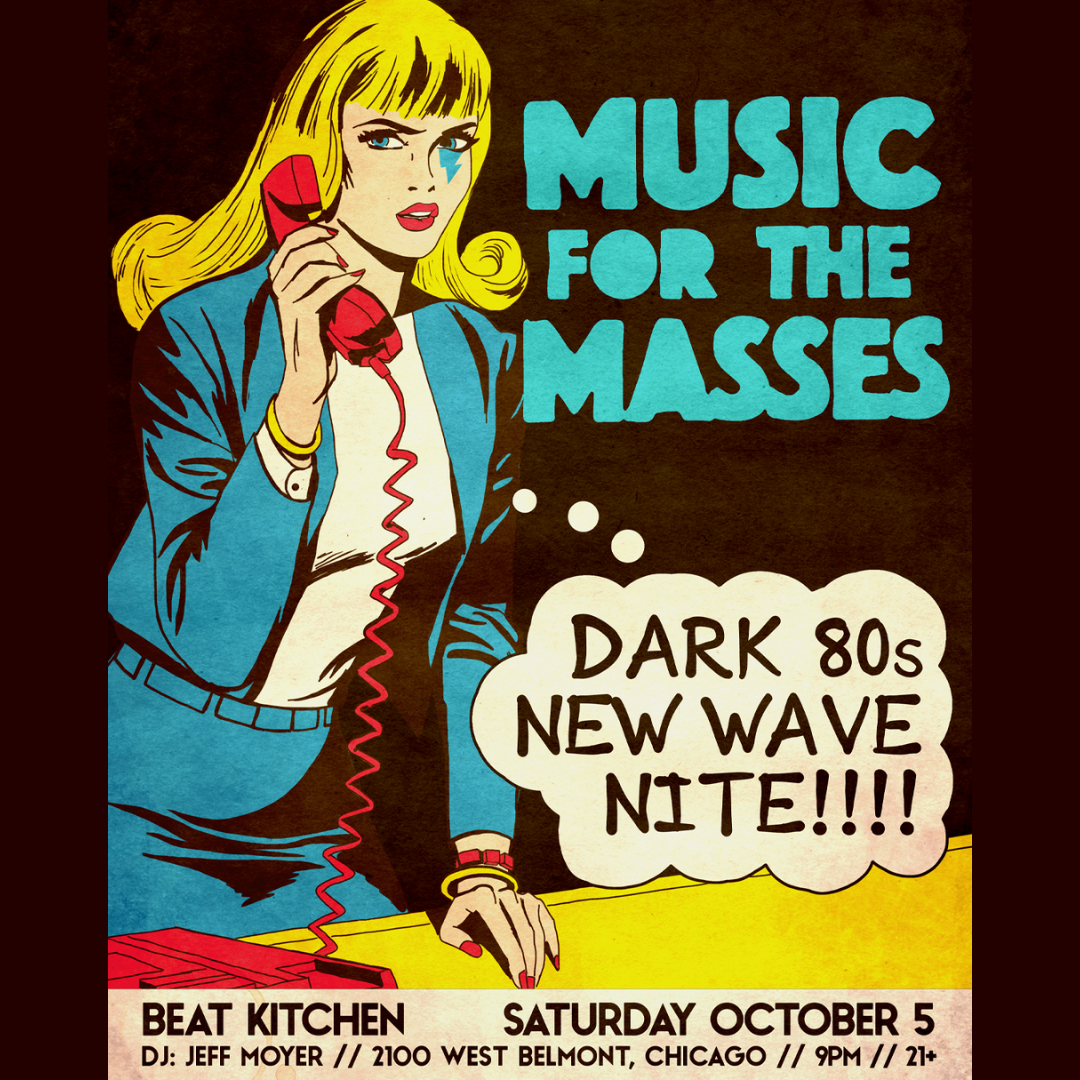 Music For The Masses: Dark 80's New Wave Nite