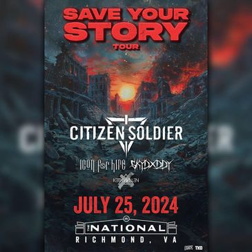 Citizen Soldier: Save Your Story Tour at The National-img