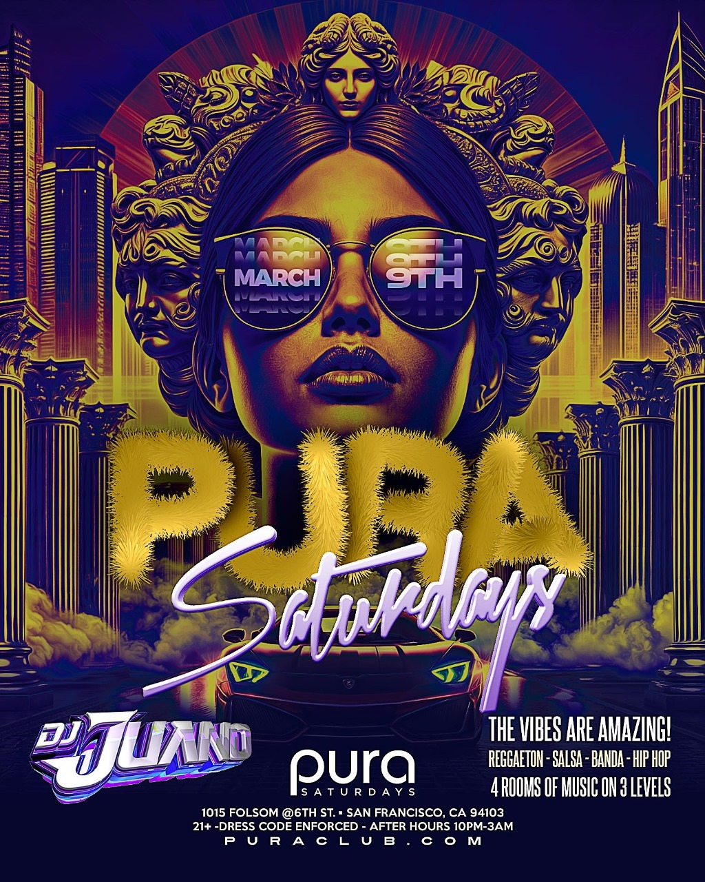 Buy tickets to Pura Saturdays in San Francisco on March 9, 2024