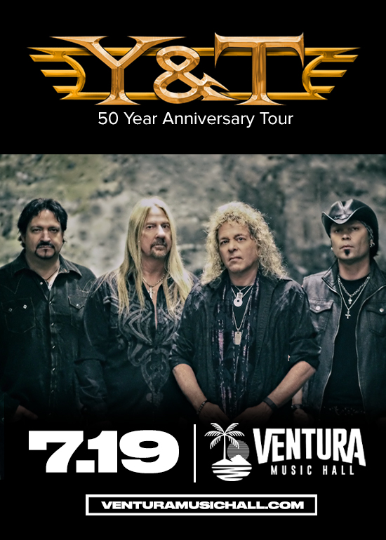 Buy tickets to Y&T: 50 Year Anniversary Tour on July 19, 2024