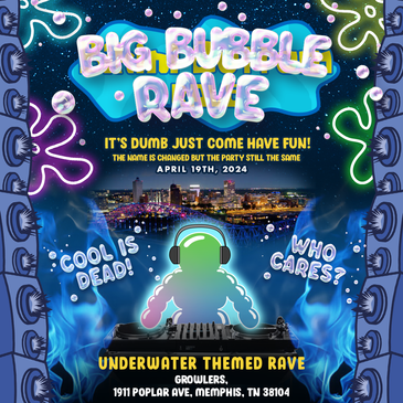Big Bubble Rave at Growlers - Memphis,TN-img