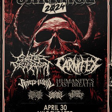 Chaos & Carnage 2024 Cattle Decapitation/Carnifex-img