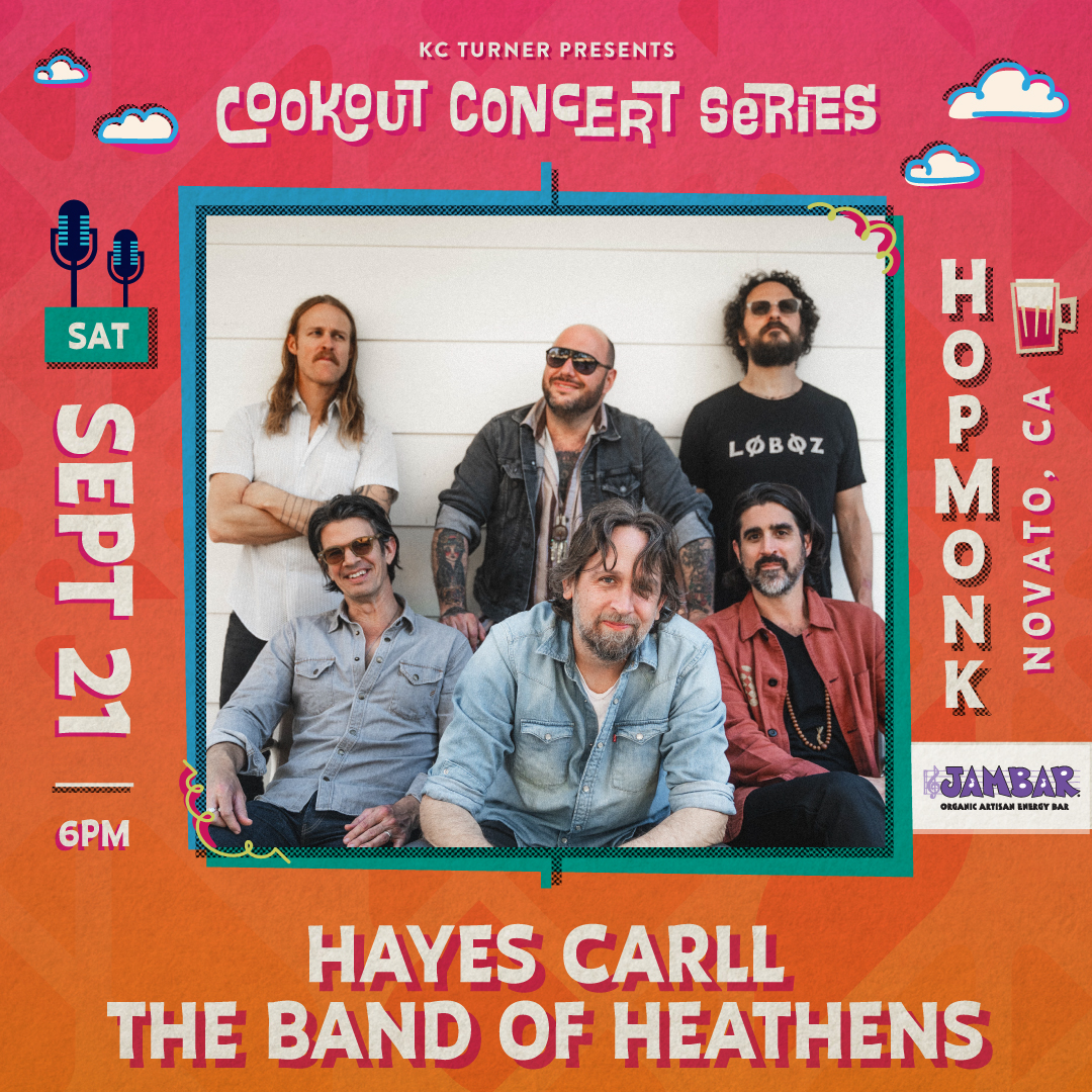 Buy tickets to Hayes Carll | The Band of Heathens in Novato on ...