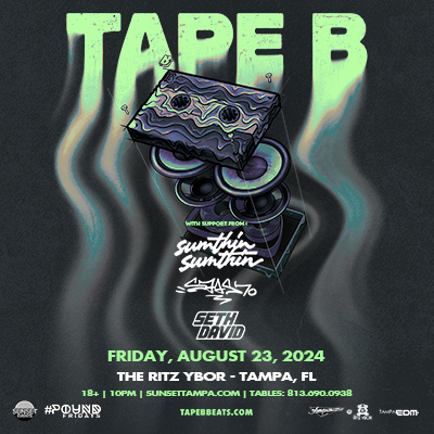 Buy Tickets To Tape B In Tampa On August 23, 2024