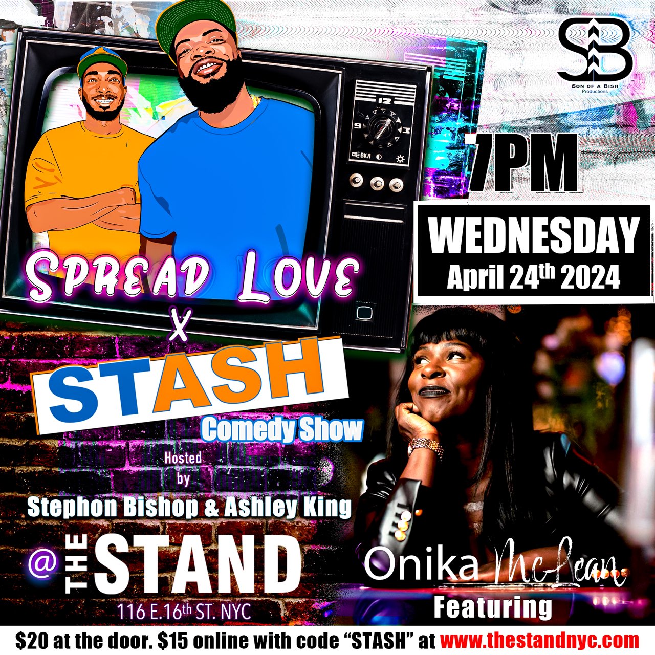 The Stash Comedy Show: Spread Love Edition