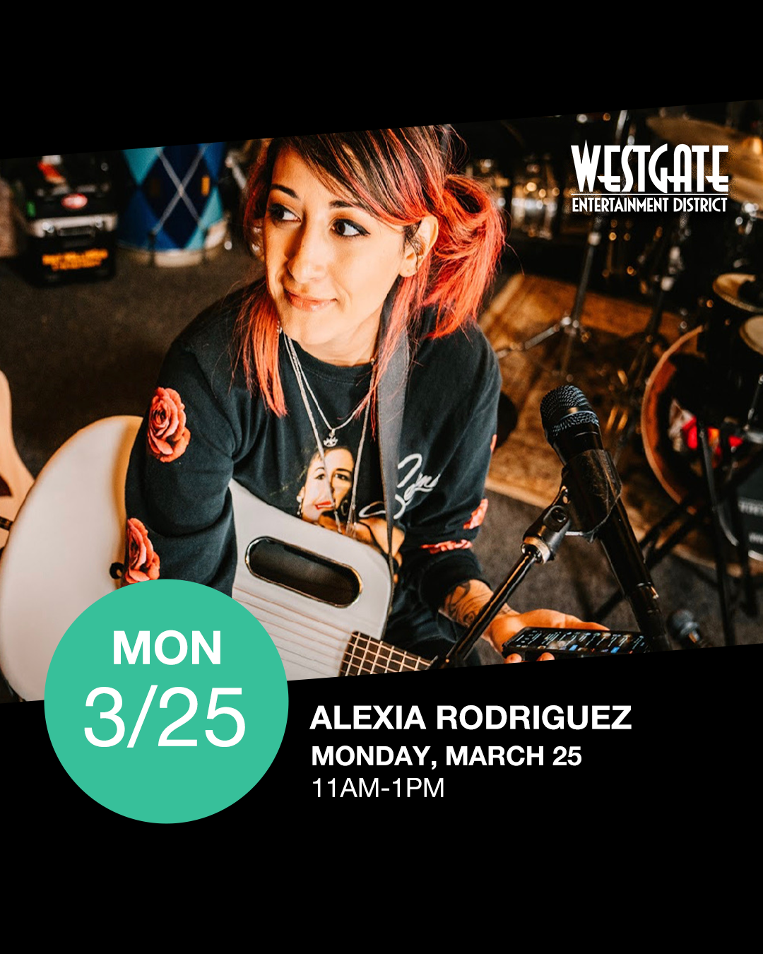 Buy tickets to Alexia Rodriguez in Glendale on March 25, 2024