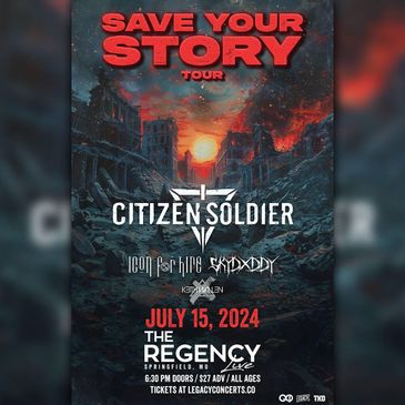 Citizen Soldier: Save Your Story Tour at The Regency-img
