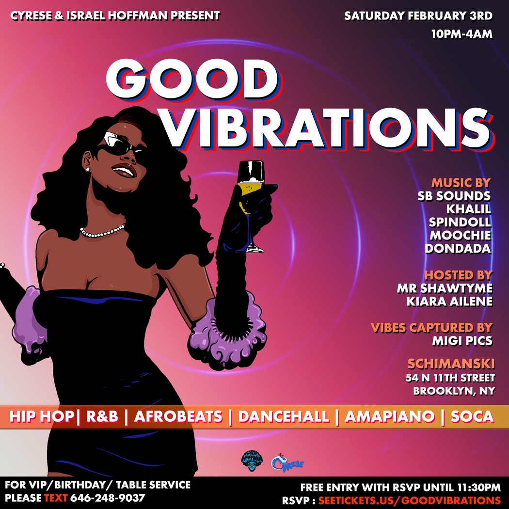 Buy tickets to Good Vibrations in Brooklyn on February 3, 2024