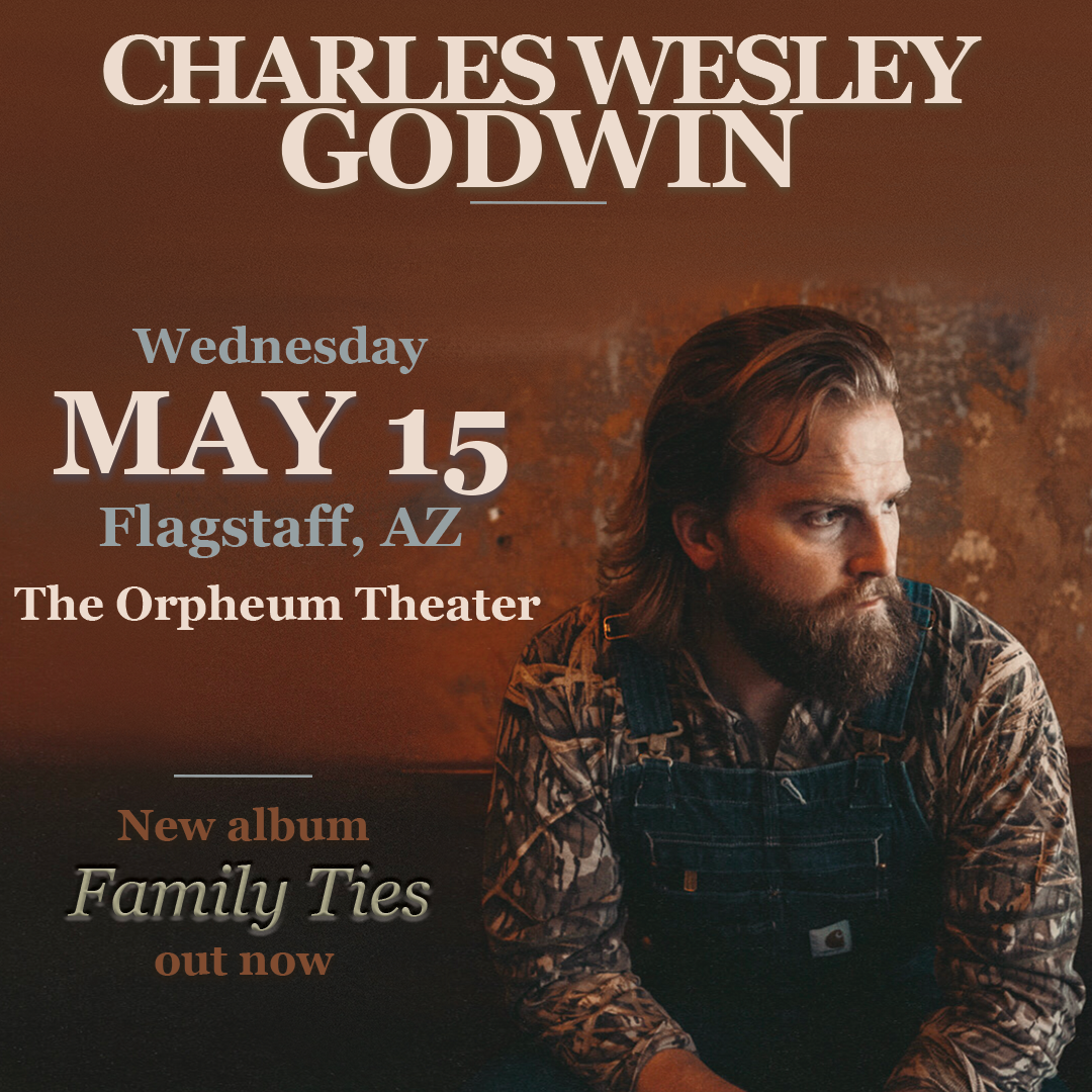 Buy tickets to Charles Wesley Godwin in Flagstaff on May 15, 2024