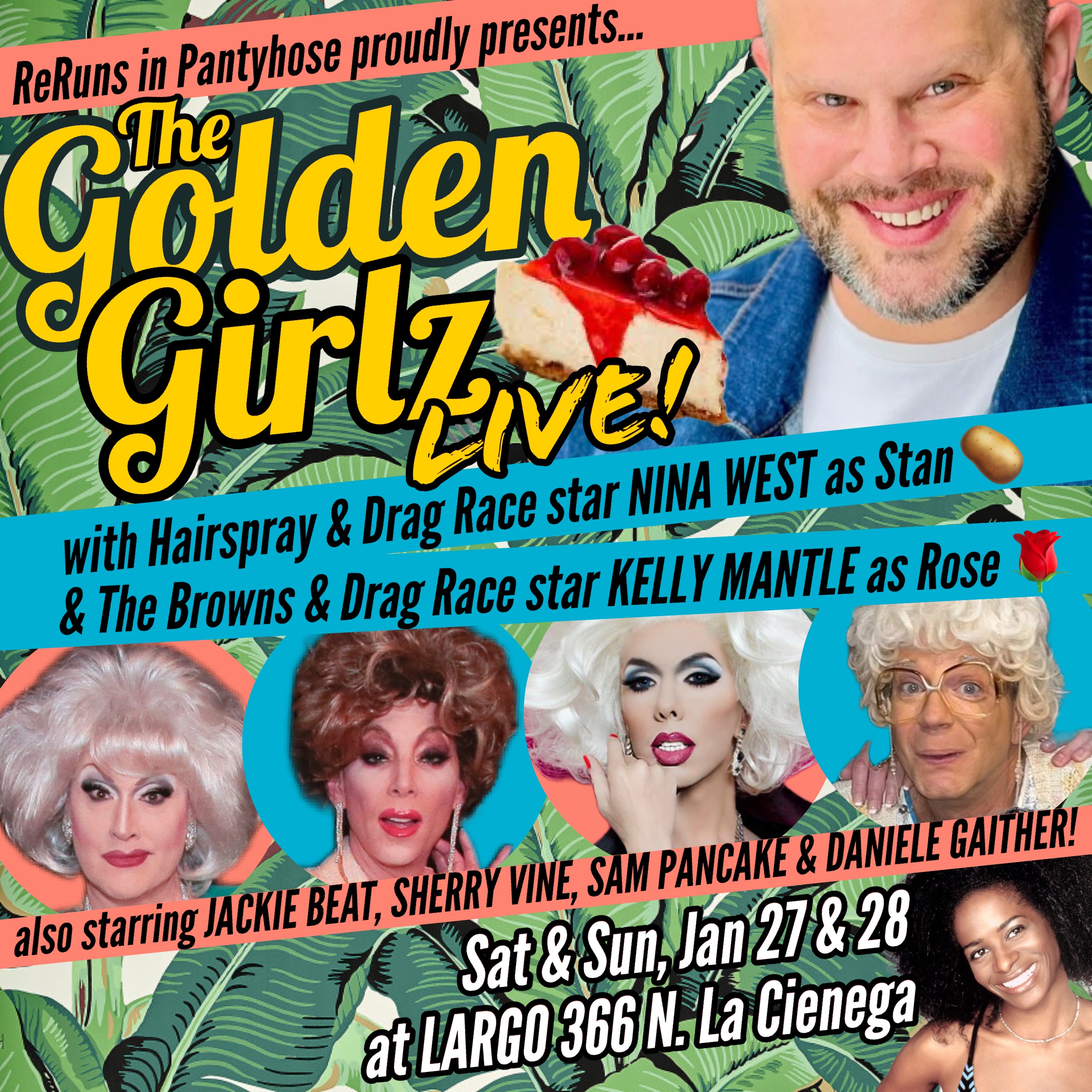 Buy tickets to THE GOLDEN GIRLZ LIVE! in Los Angeles on January 27, 2024