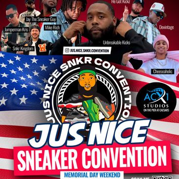 Jus Nice Sneaker Convention w/ACX1 Studios on Caesars Pier-img