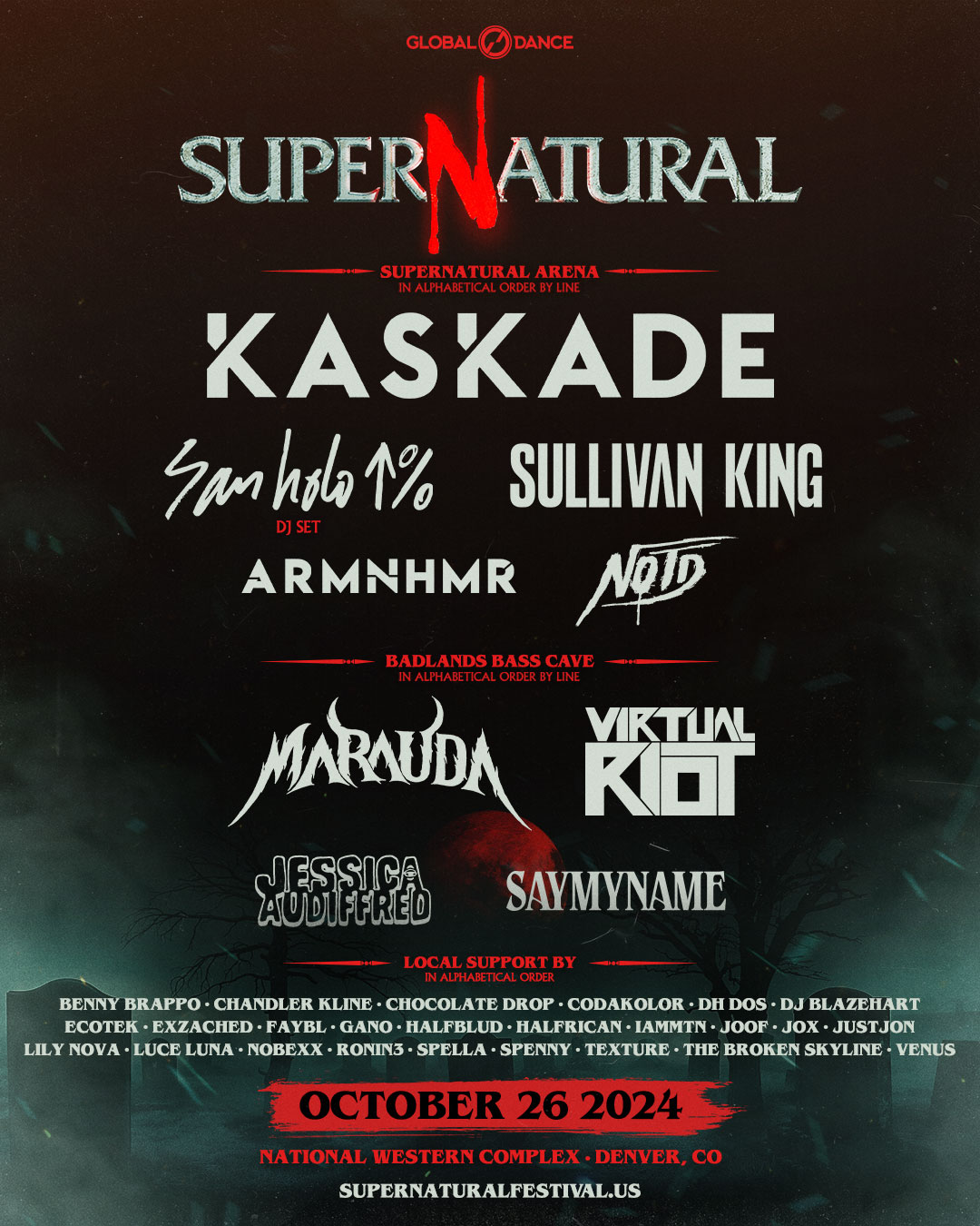 Buy Tickets to Supernatural 2024 in Denver on Oct 26, 2024