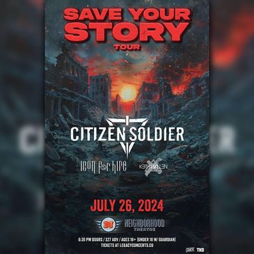 Citizen Soldier: Save Your Story Tour-img