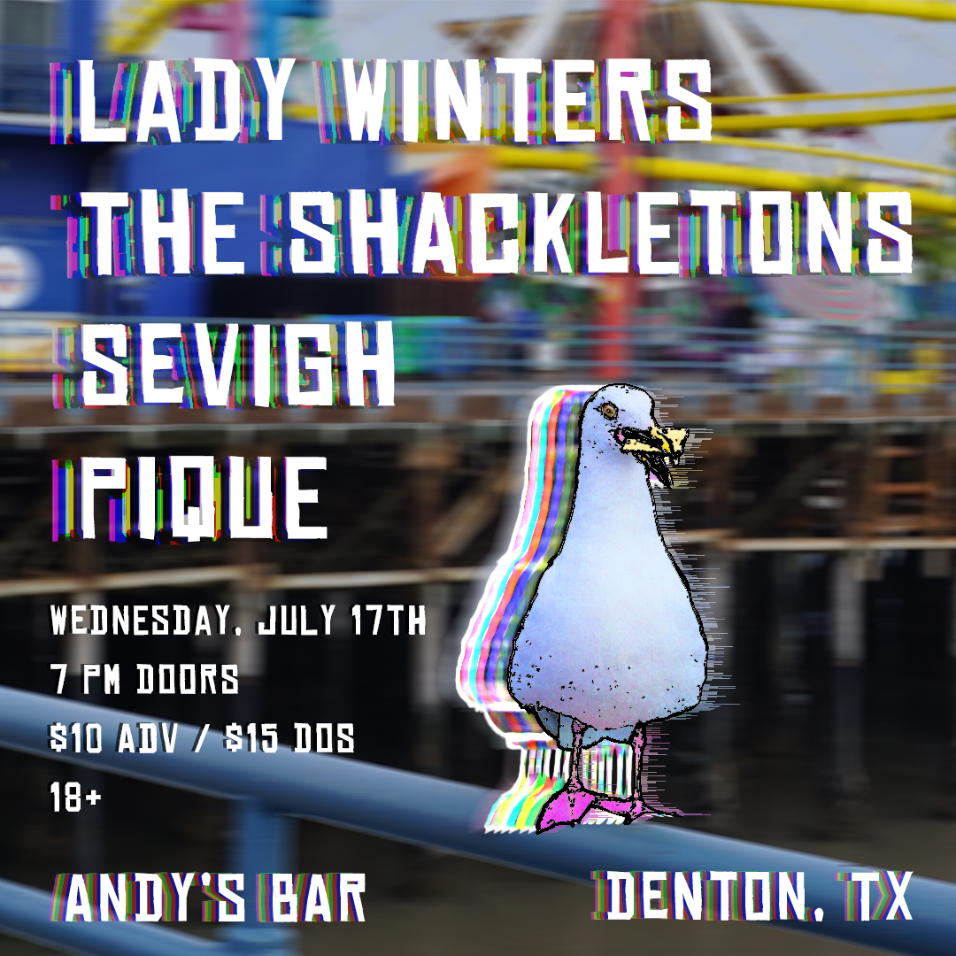 Buy tickets to Lady Winters, The Shackletons in Denton on July 17, 2024