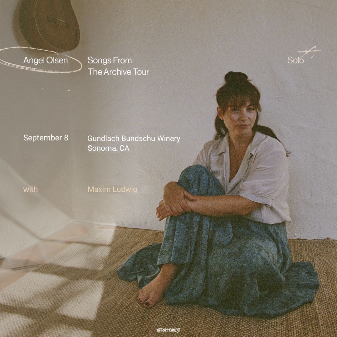 Buy tickets to Angel Olsen in Sonoma on September 8, 2024