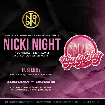 Nicki Night: Concert Afterparty-img