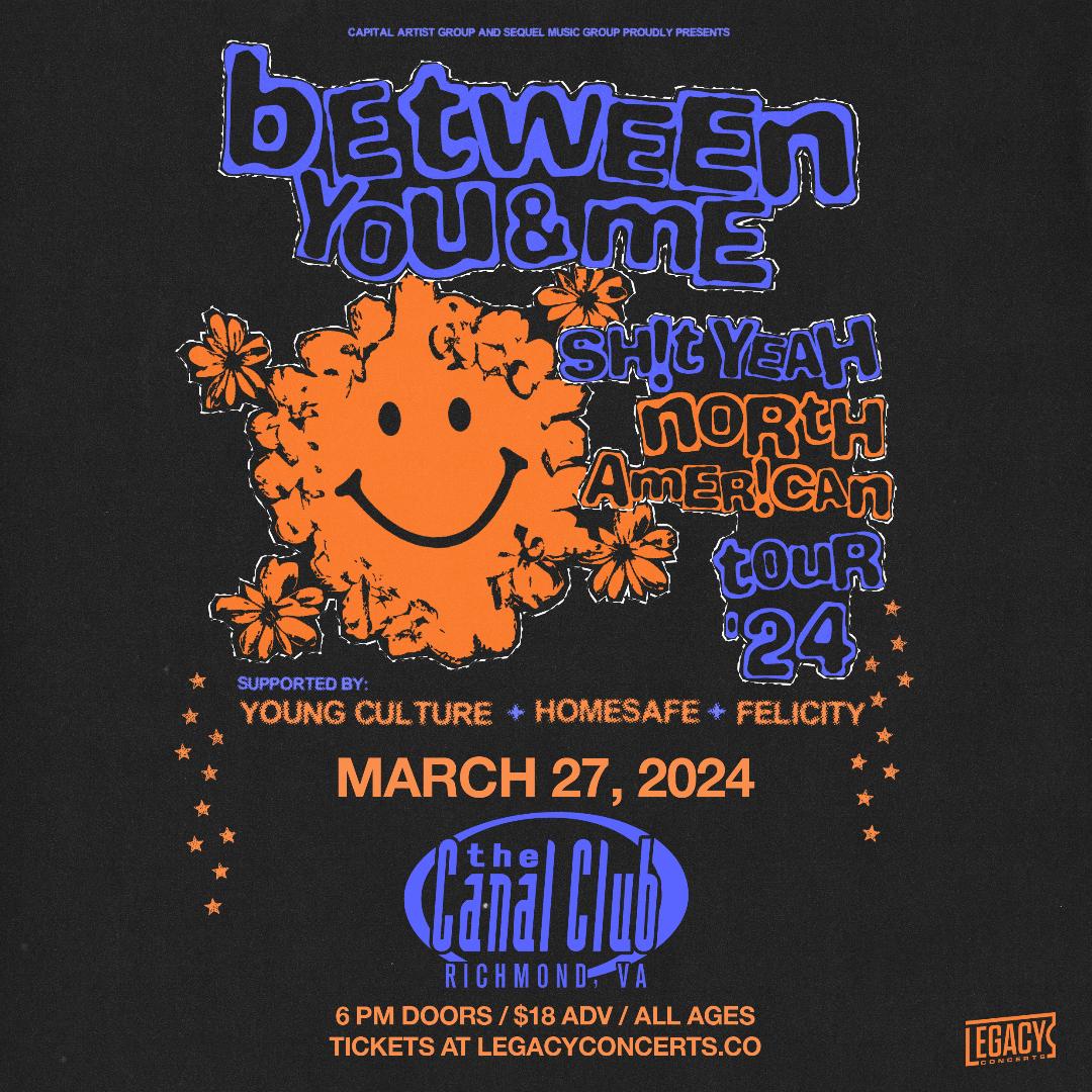 Buy tickets to Between You & Me in Richmond on March 27, 2024