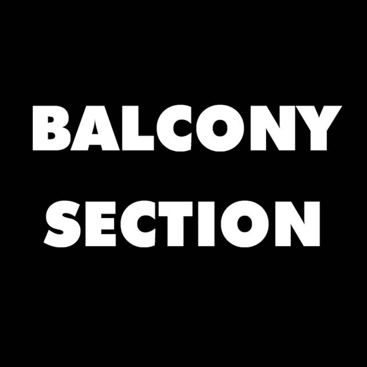 Conner Smith - BALCONY SECTION