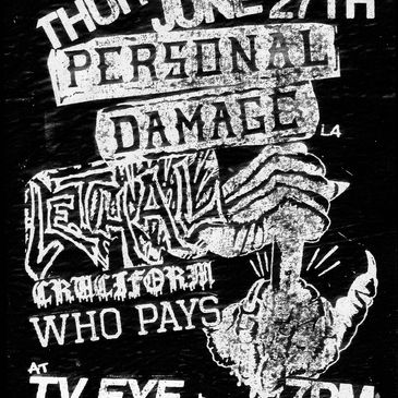 Personal Damage, Lethal, Cruciform, Who Pays-img