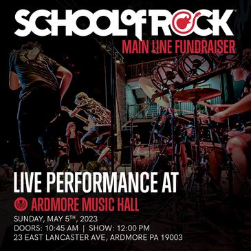 School of Rock Main Line Main Event Fundraiser-img