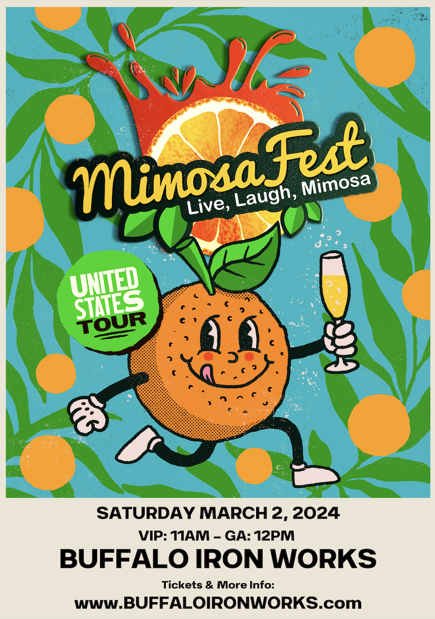 Buy tickets to Mimosa Fest Live, Laugh, Mimosa in Buffalo on March 2