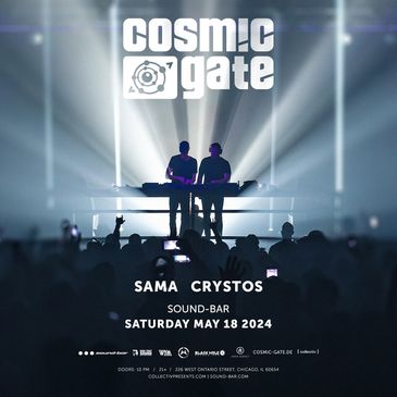 Cosmic Gate at Sound-Bar | Chicago, IL-img
