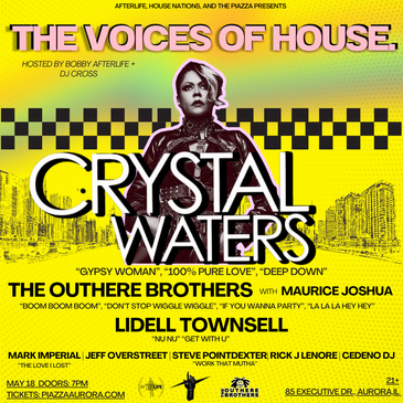 The Voice of House Music at The Piazza w/Crystal Waters-img