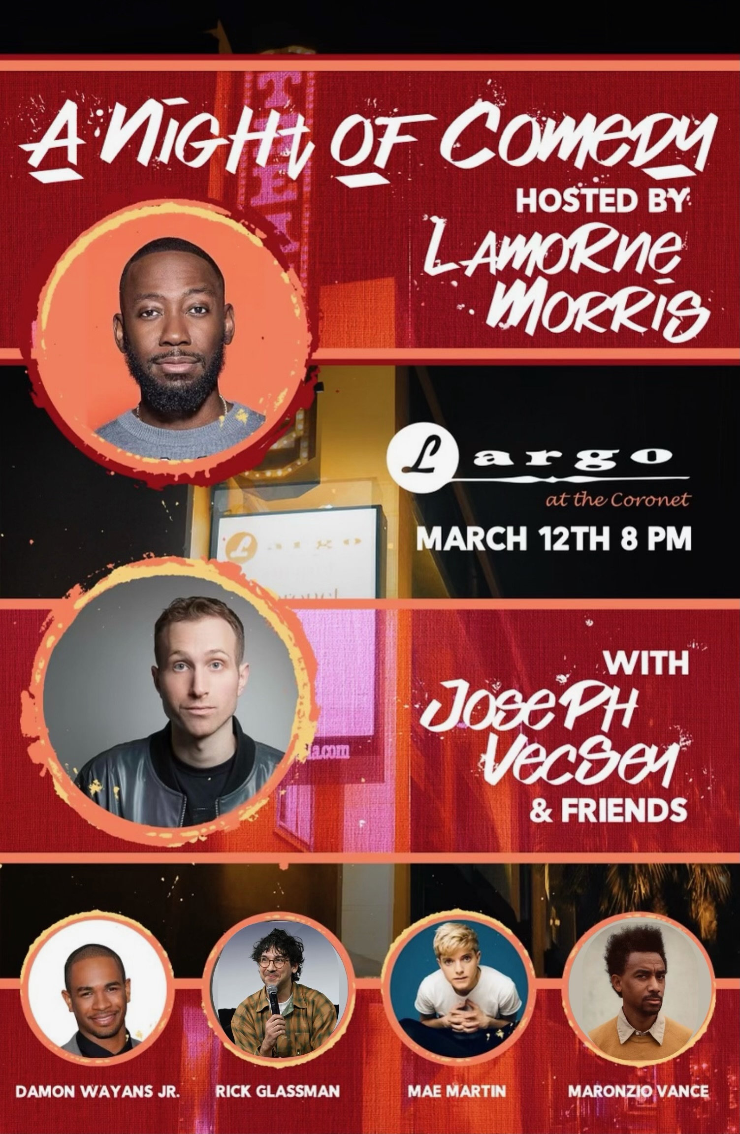 Buy tickets to A NIGHT OF COMEDY HOSTED BY LAMORNE MORRIS in Los