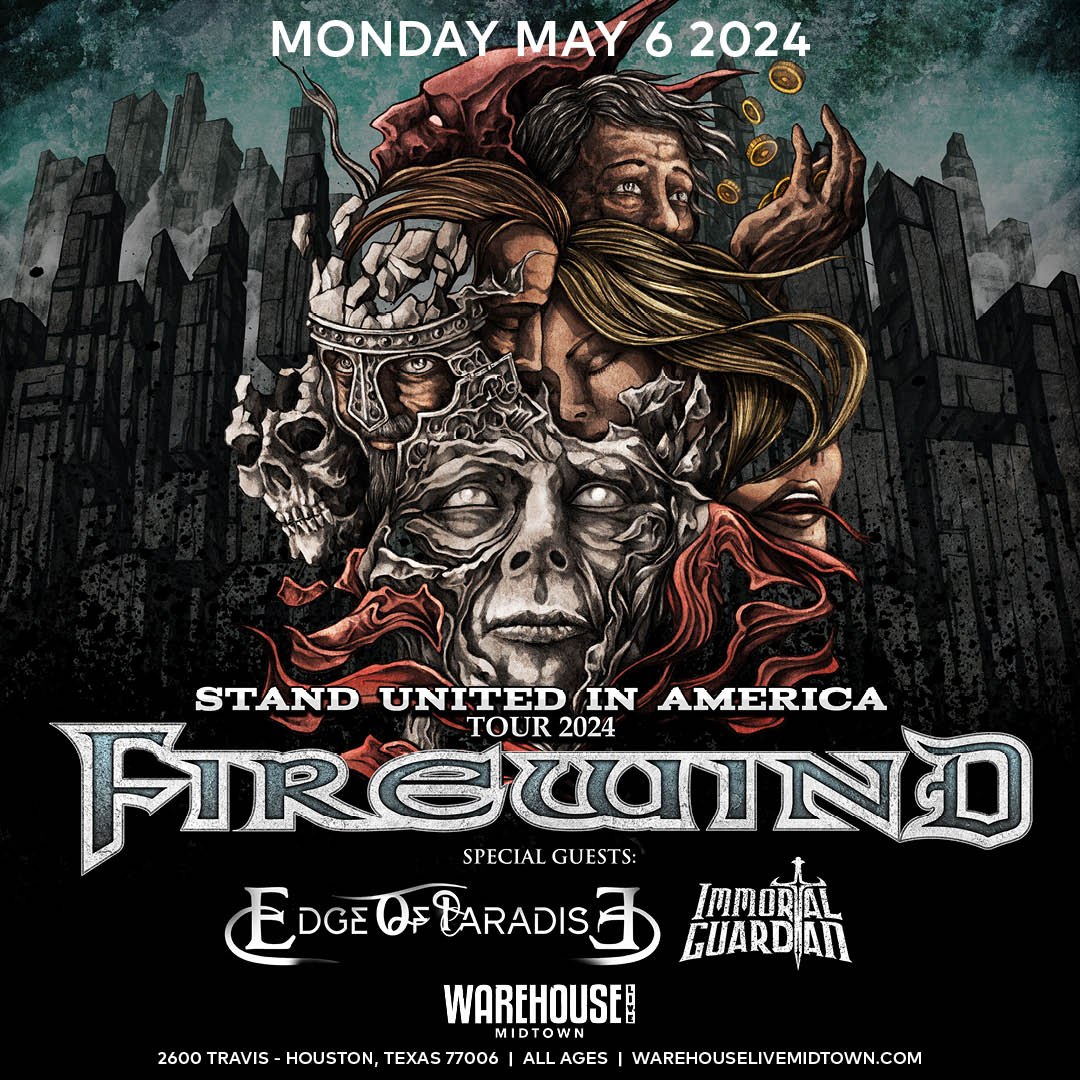 Buy tickets to Firewind Stand United In America Tour 2024 in Houston