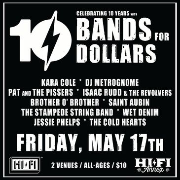 10 Bands for $10 @ HI-FI & HI-FI Annex-img
