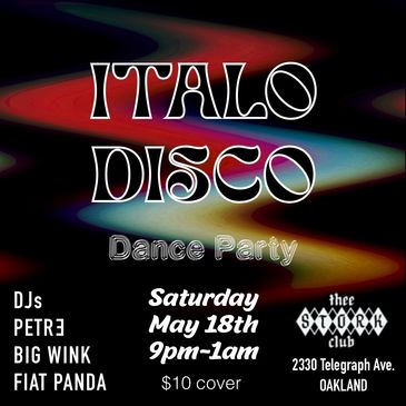 Italo Disco Dance Party-img