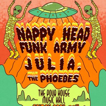 Nappy Head Funk Army X Julia. with The Phoebes-img