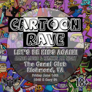 Cartoon Rave - Let's Be Kids Again! at Canal Club-img