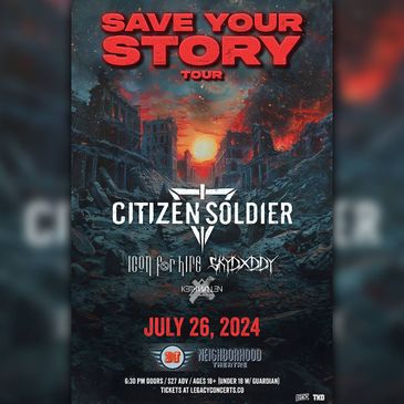 Citizen Soldier: Save Your Story Tour-img