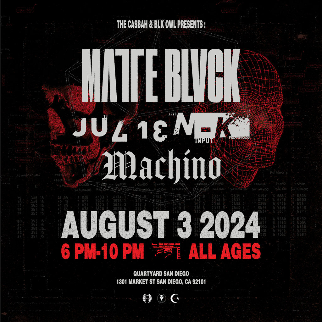 Buy tickets to MATTE BLVCK in San Diego on August 3, 2024