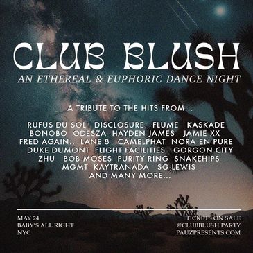 Club Blush - An Ethereal & Euphoric Dance Night-img