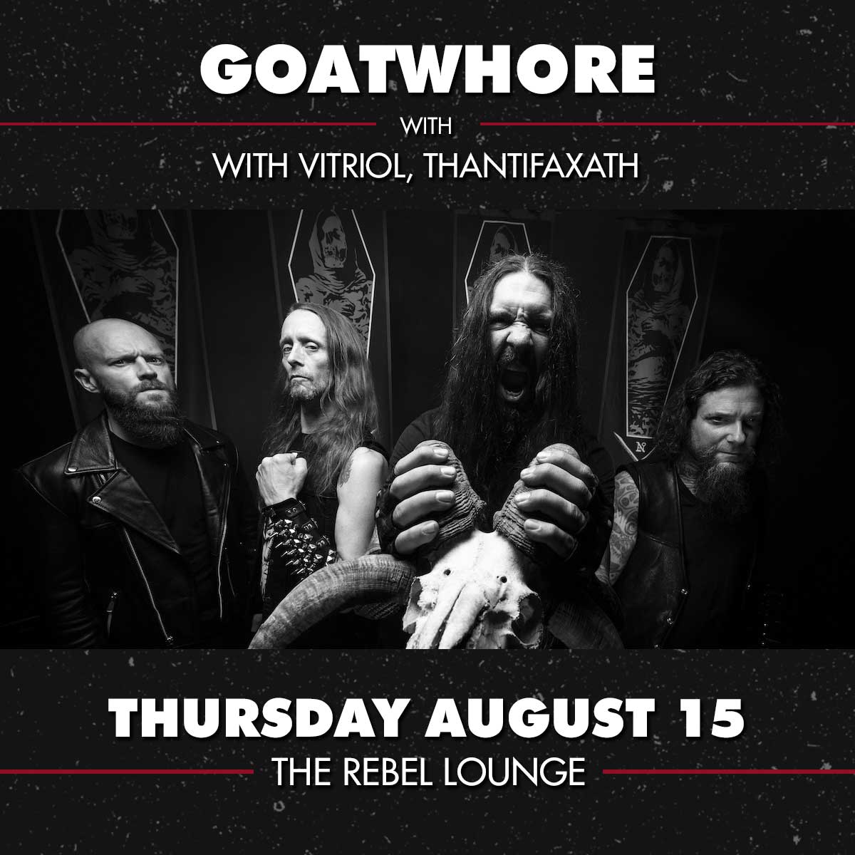 Buy tickets to GOATWHORE in Phoenix on August 15, 2024