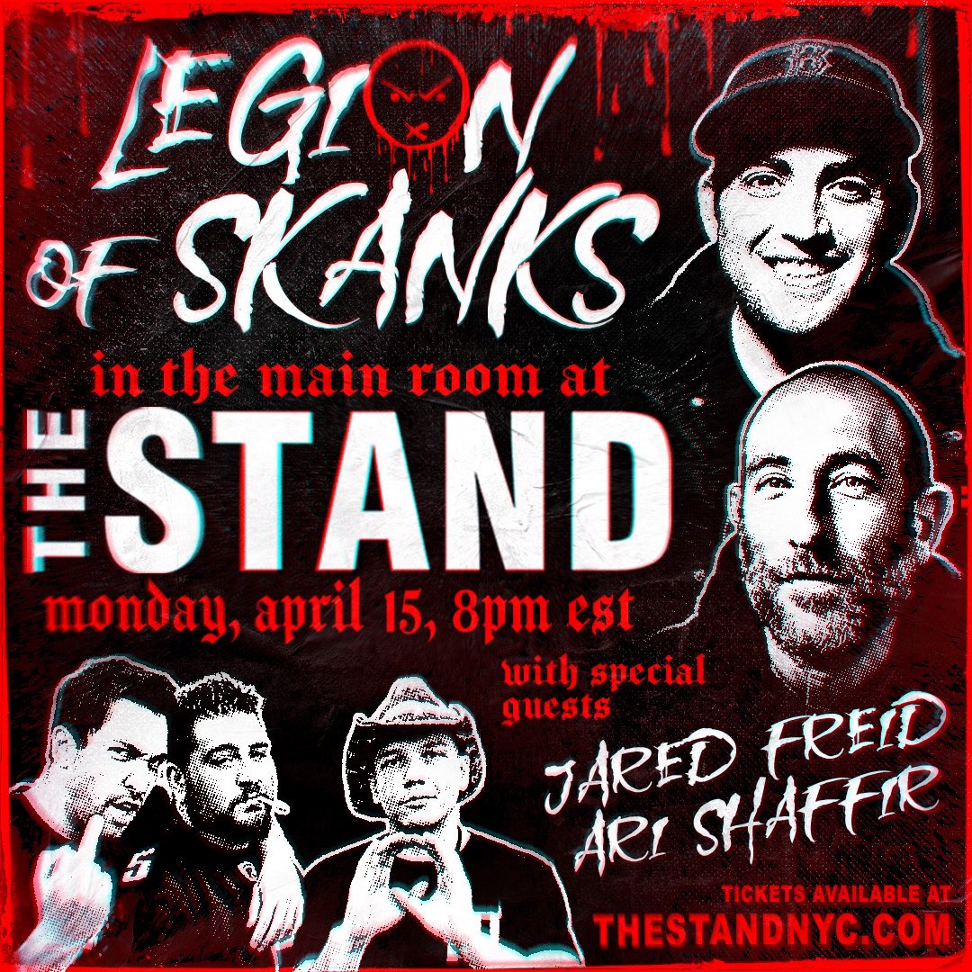 The Legion of Skanks Podcast Live!