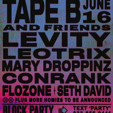 Tape B + Friends // Block Party-img