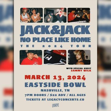 Jack & Jack with special guest Sammy Wilk at Eastside Bowl-img