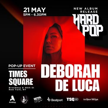 DEBORAH DE LUCA: HARD POP ALBUM RELEASE PARTY AT TIME SQUARE-img