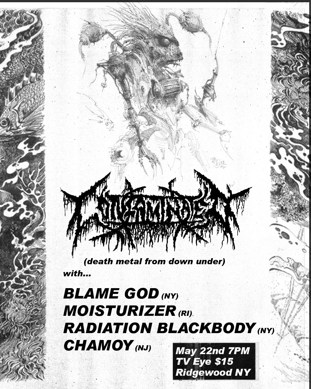 Contaminated, Blame God, Moisturizer, Radiation Blackbody, C